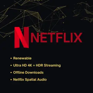 Netflix Single profile (Renewable)